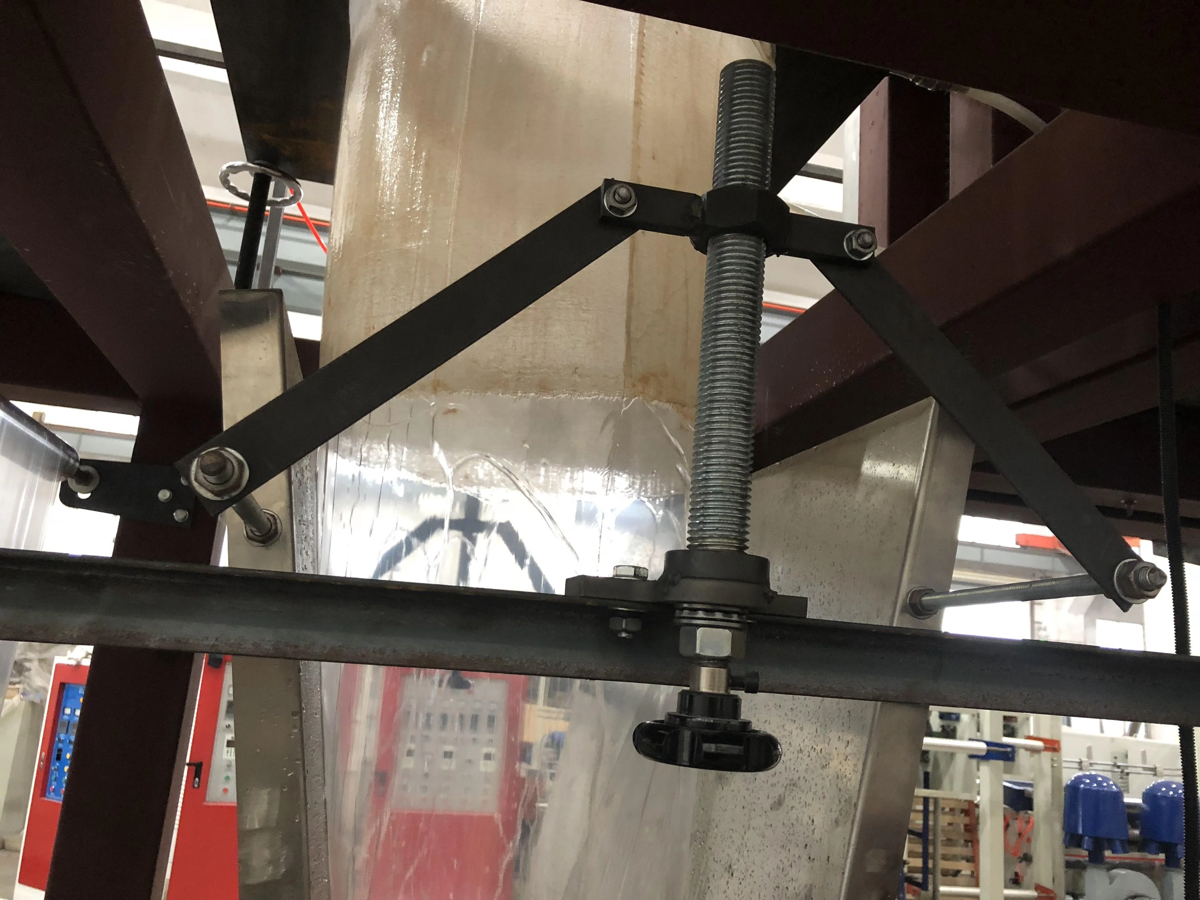 single layer double layer water cooling pp film blowing machine pp film extruder