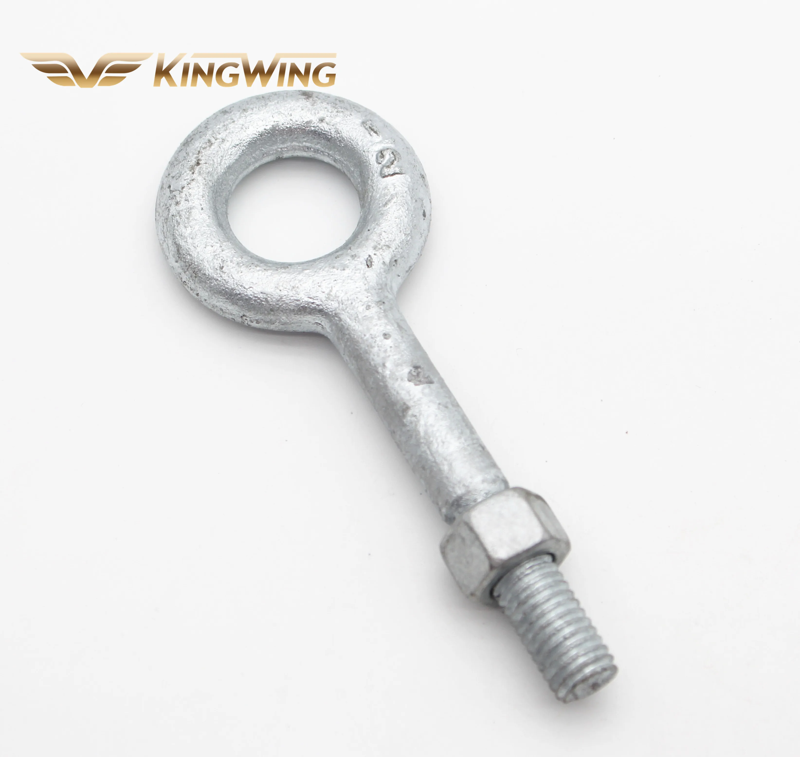 G- 291 US Type  Hot Dipped Galvanized HDG Carbon steel Regular lifting Nut Eye Bolt with Imperial Threads