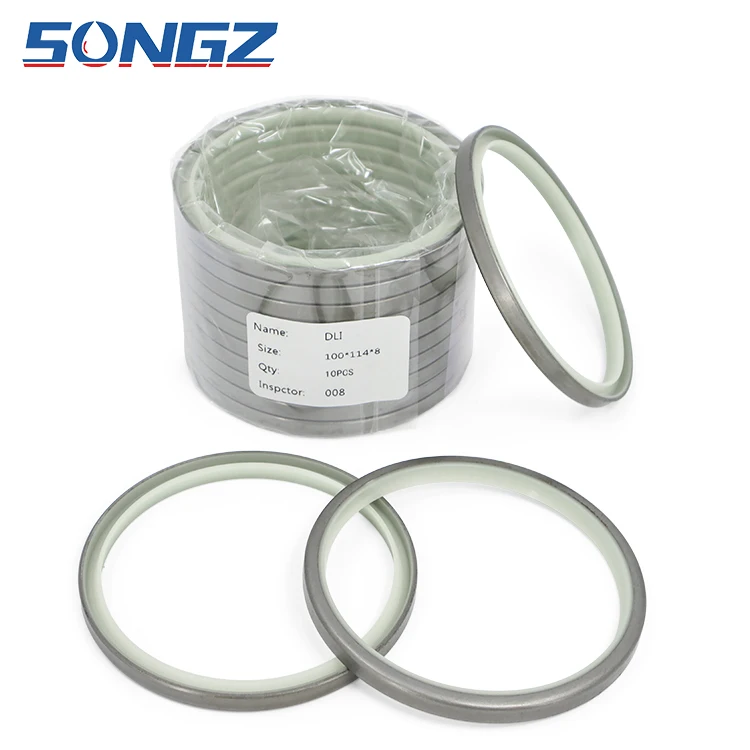 PU SPCC Hydraulic Dust proof Oil Seal 100*114*8mm Pin Dust Seal DLI