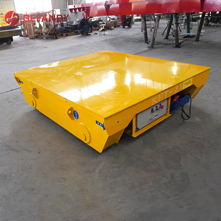 Selfdriven motorized moving platform 5 tons electric transfer carts