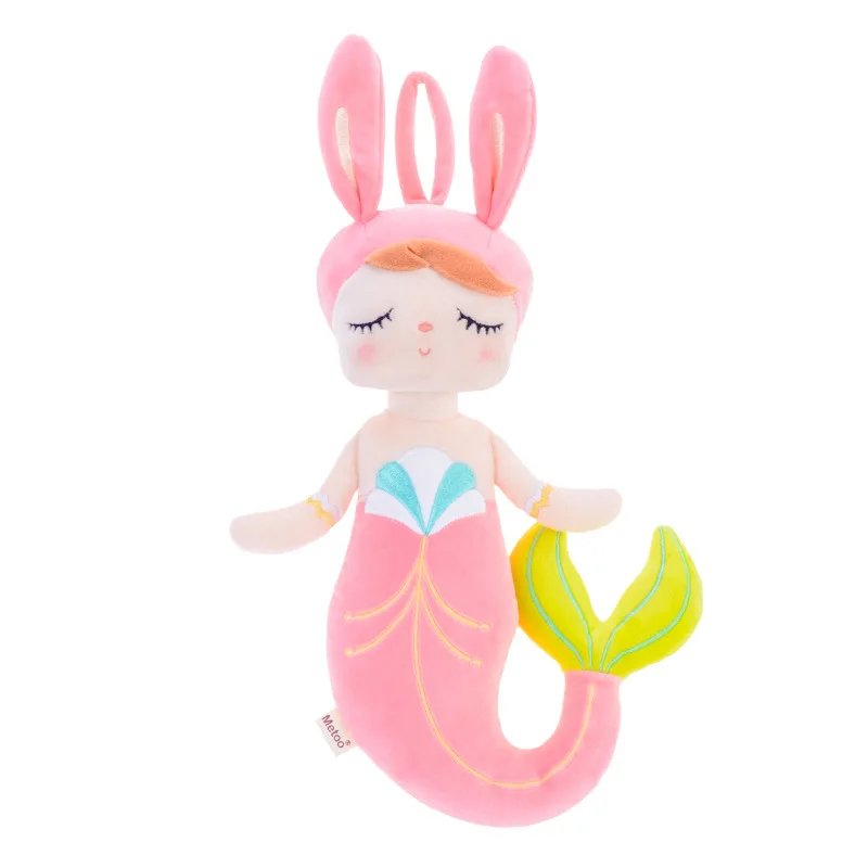 2019 New Style  Plush girls Dolls Lovely Metoo Plush Angela with mermaid tail toy