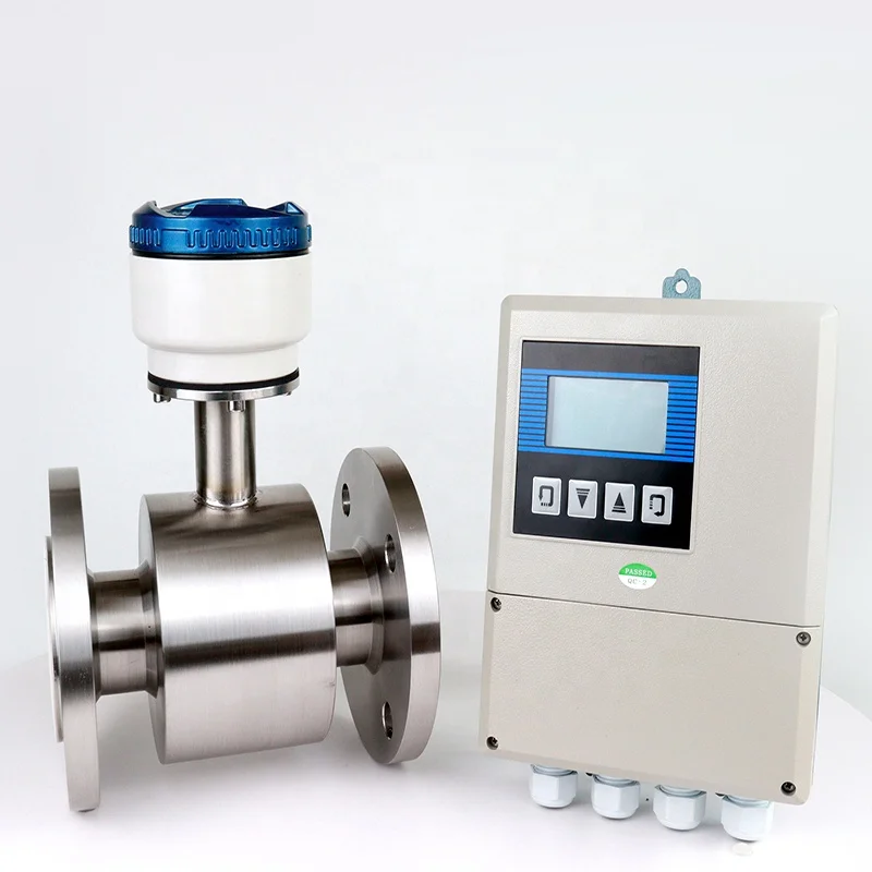 Kaifeng Remote Submersible 4-20ma Output Digital Water Electromagnetic Flow Meter China Industrial Magnetic Flowmeter