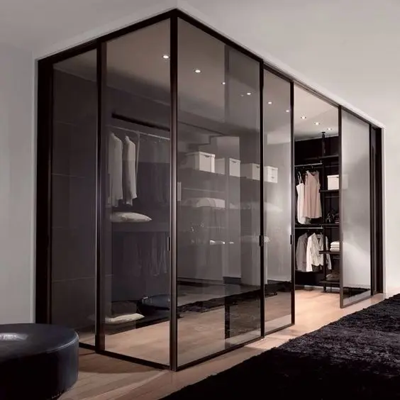 Double Glazed Aluminium Windows Doors Modern Exterior Doors