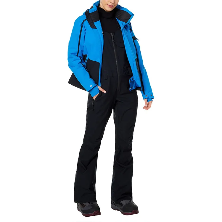 Custom Alpine Mountain Skiing Windproof Snow Jacket Waterproof Insulated Women Ski Jacket