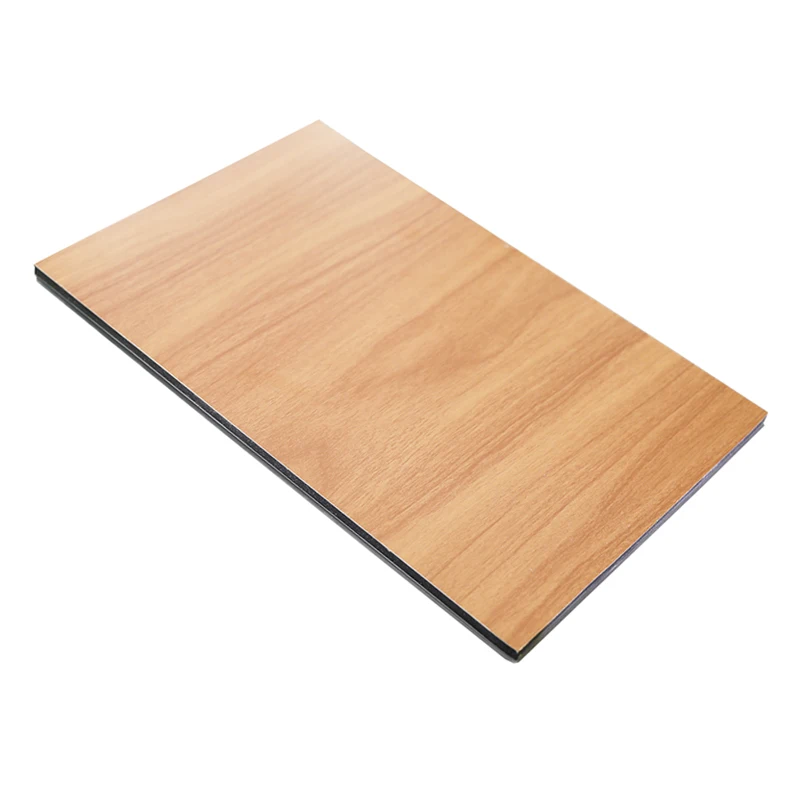 Fire-proof ACP ACM Panel Wood Pattern Aluminum Plastic Composite Material for Curtain Wall