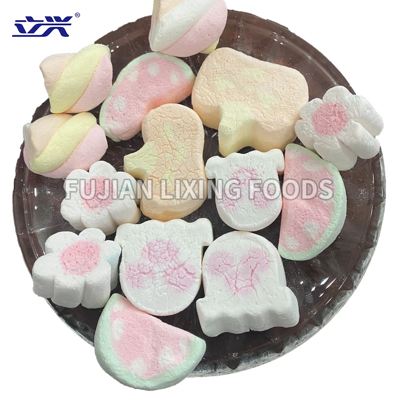 2024 Hot sale Wholesale OEM Freeze Dried marshmallow Gummy Candy Freeze dried Skittle candy