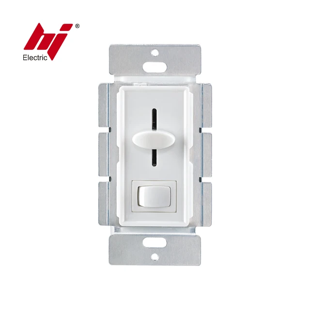 Тип скольжения 12 В 24 В светодиодный диммер настенный выключатель требуется мощность снаружи