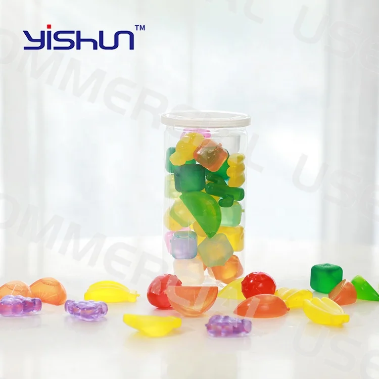 Hot Selling Reusable LDPE Colorful Plastic Ice Cube Beverage Cooling Liquid Cube