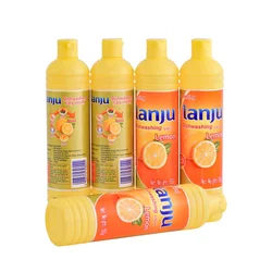 Easy use lanju 900ml washing up liquid dishwashing liquid in bottle