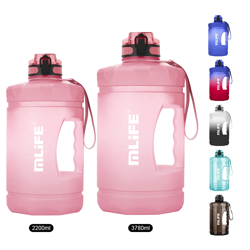 custom tritan black storage sleeve cover set 72 ounce 2l free gym sport big 2.2l time marker 1 half gallon water bottle