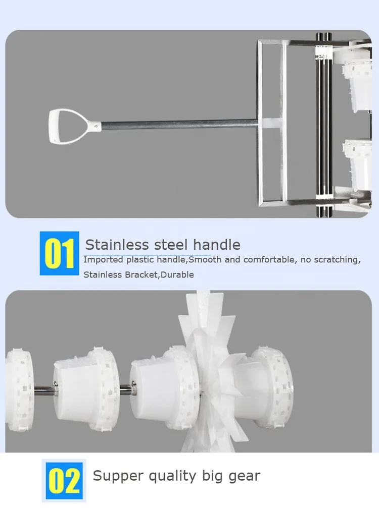 Farm machinery paddy planter hand drag 10 rows Manual rice direct seeder machine