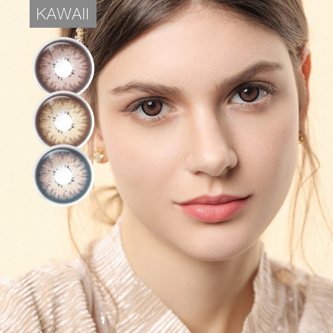 Free Shipping Lenses Eye Contact -1.00-6.00 Lentes De Contacto Colored Power Contact Lenses