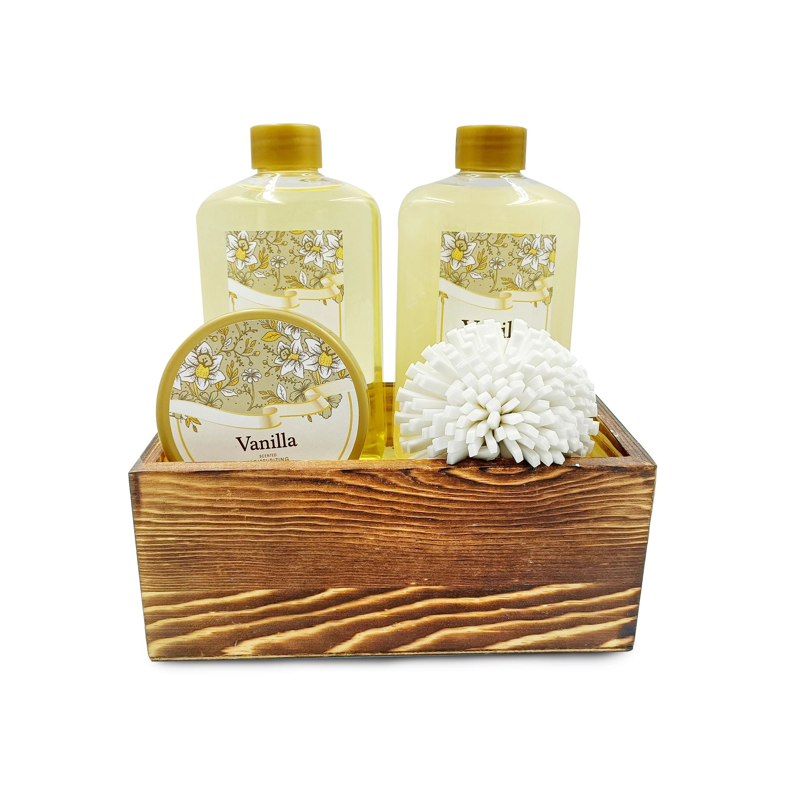 OEM/ODM Vanilla Blush Beauty Natur Vegan Body Cream Set for Women