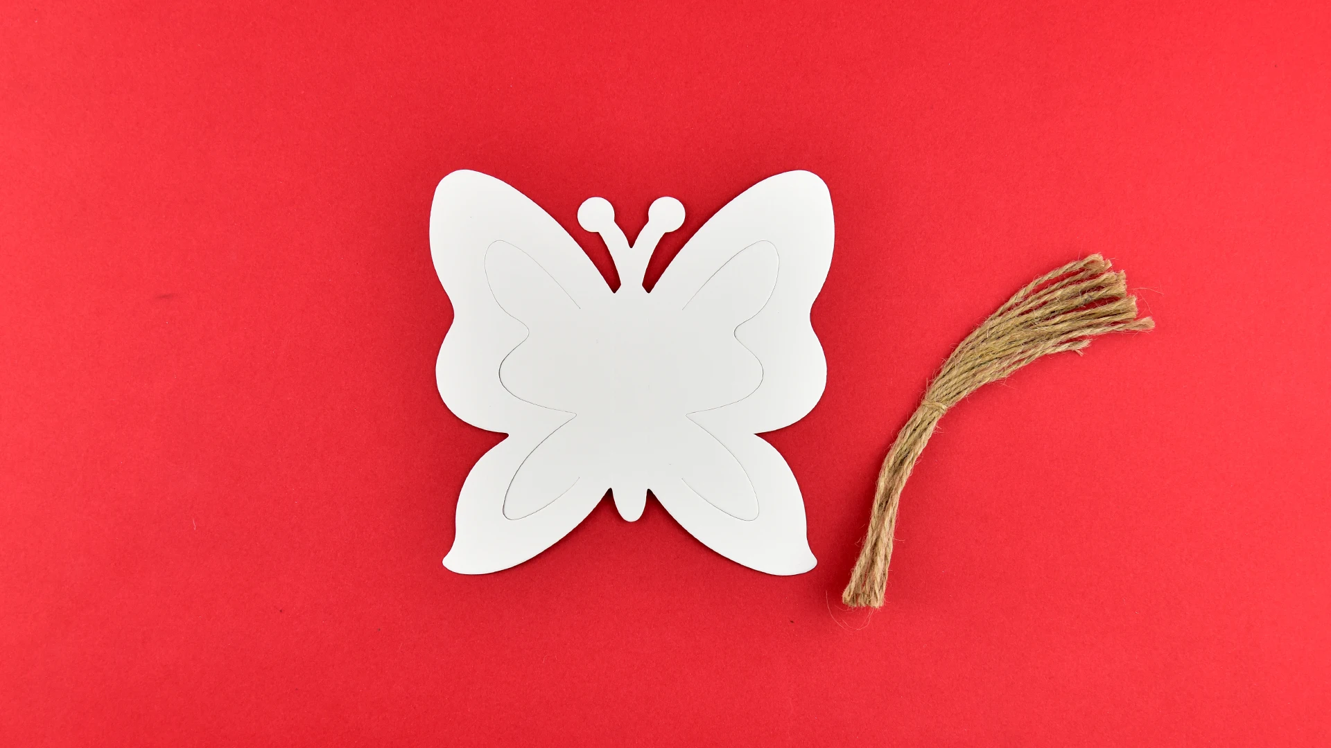 Wholesale Customized Good Quality White Paper Butterfly Origami