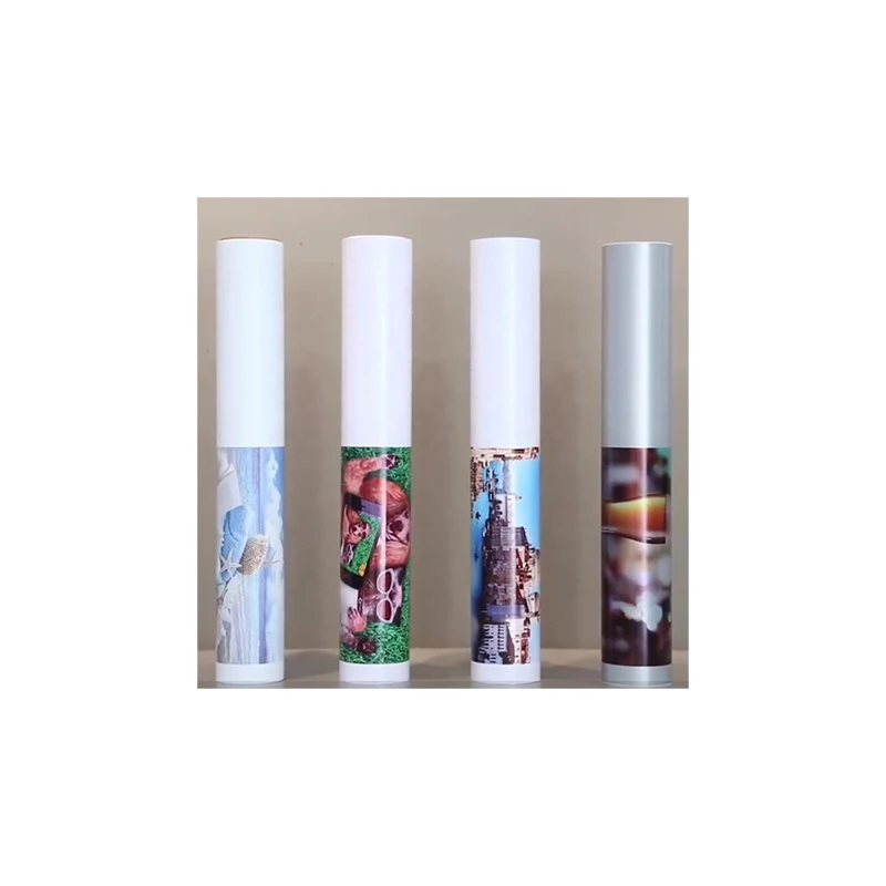 Wholesale Poster Materials Inkjet Printable Removable Black Back Vinyl Self Adhesive Waterproof Vinyl Rolls