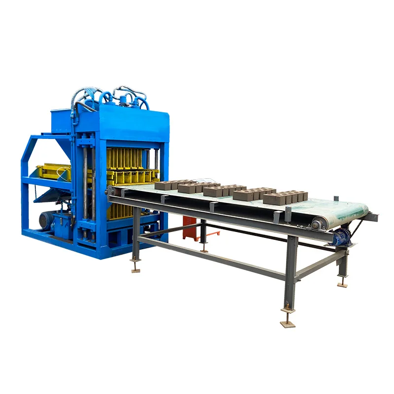 Shm4-10 Hydraulic Press Clay Soil Brick Making Machinery Red Dirt Clay Block Machine