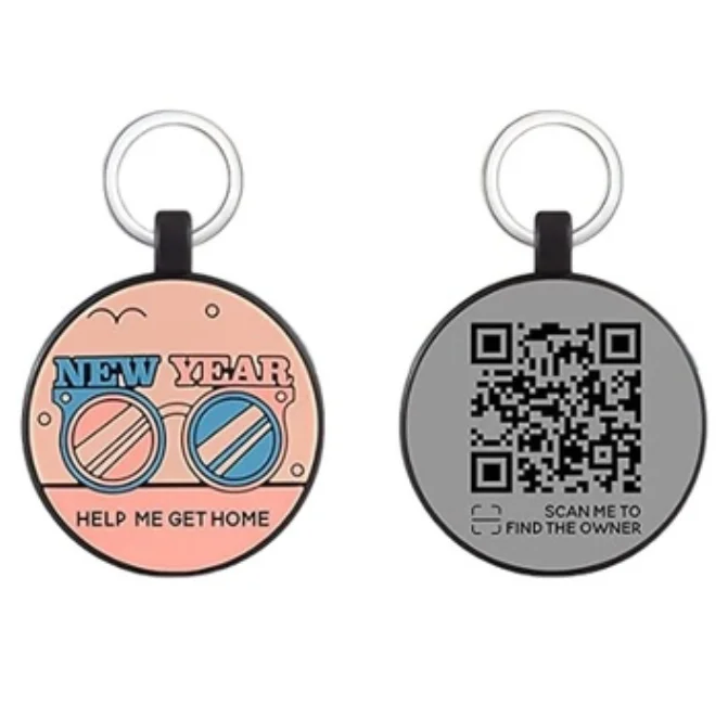 2024 Новое поступление Рождественская Новогодняя бирка для домашних животных и собак