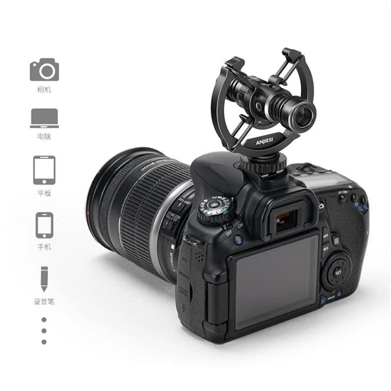 Free Design OEM computer wireless Light-weight Condenser Metal Foam Mic