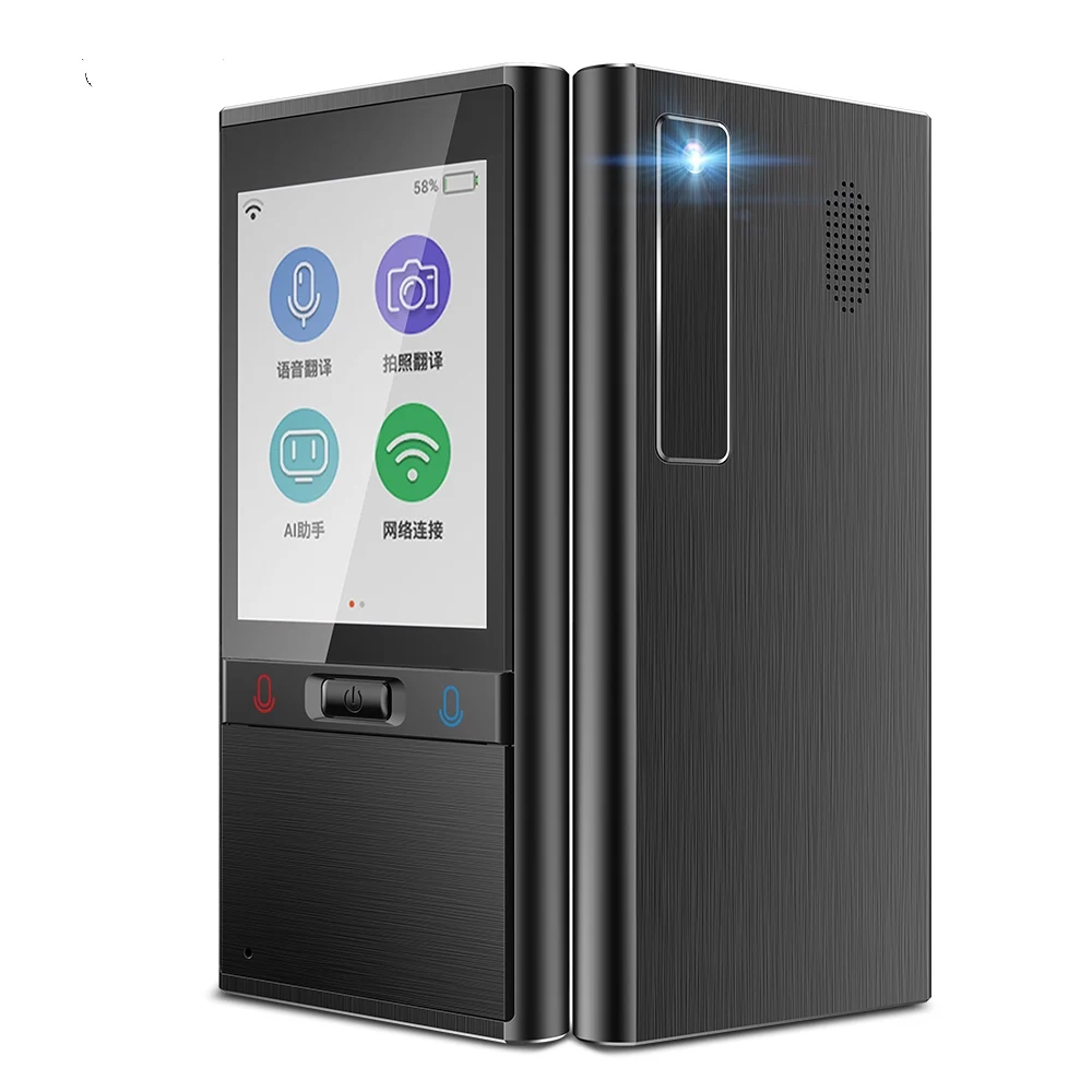 2019 hotsale голосовой перевод устройства wifi Bluetooth многоязычный переводчик машина умный голосовой переводчик