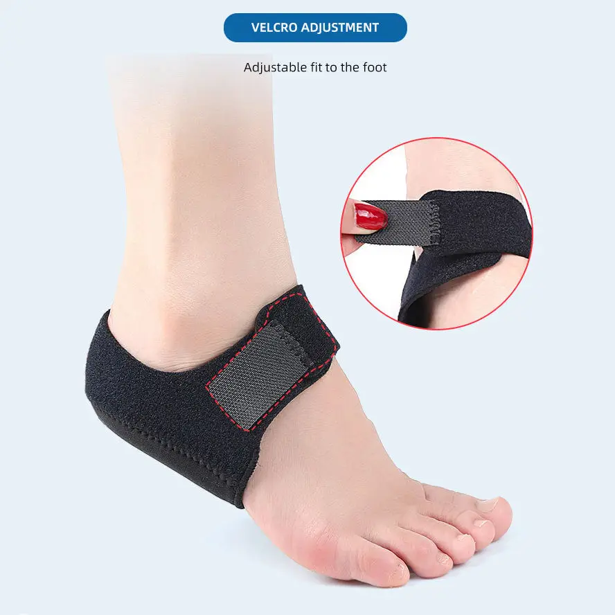 New heel pain relief Achilles tendonitis SBR neoprene plantar fasciitis Heel cups cushion