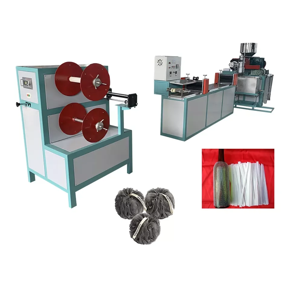 Spare parts PP mesh bag making machine fruit/vegetable knitting net bag flat yarn extruder for onion packing mesh