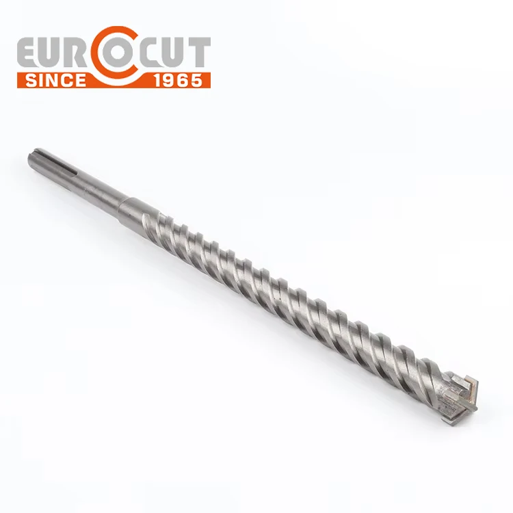 EUROCUT SDS Plus Drill bit Hammer Drill bit Electric Drill bit for Concrete Marble Masonry Brick Wall
