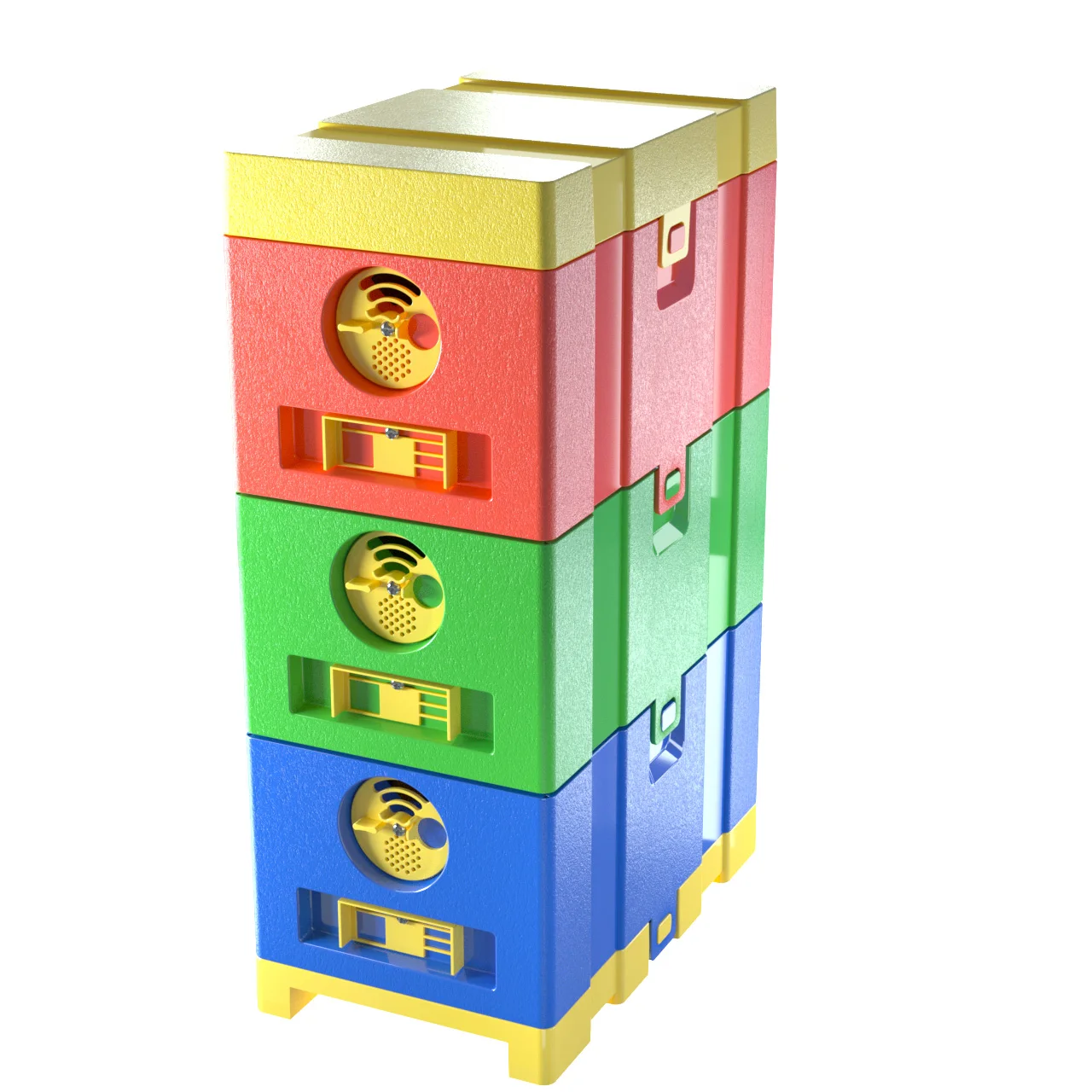 HDPE Mating box nuc hive plastic bee nuc box