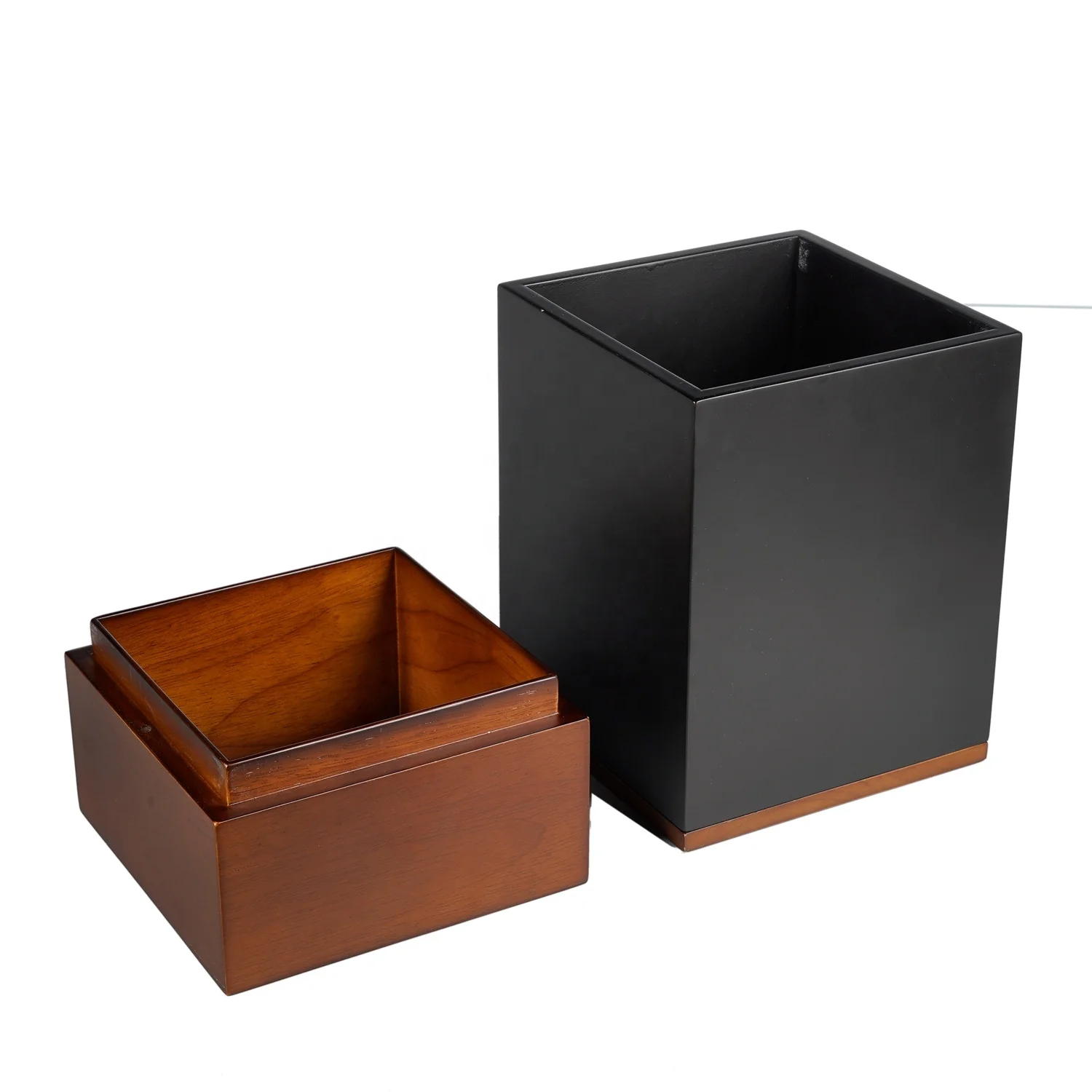 Ashes Packaging Box Custom Cremation Wooden Souvenir Urn Advanced Workmanship Rectangular Adult Carton Customized Logo Simple