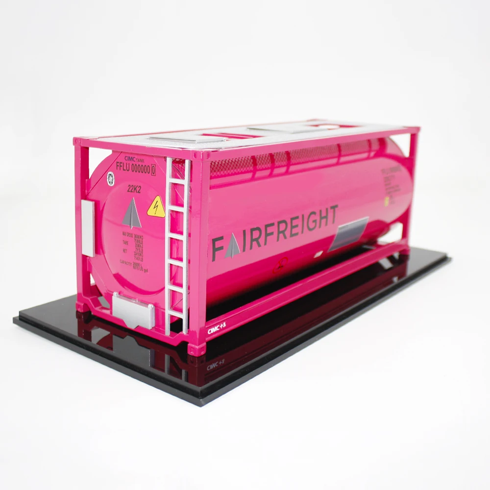 1:20 Die-Cast Alloy Metal Container Model Hobby Display Cases Business Gift Toy