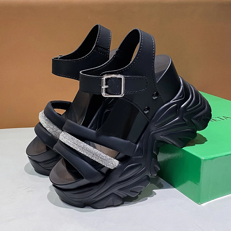 Dropshipping Custom Logo 2022 Ladies Fashion High Heels White Wedding Shoes Womens Rhinestone Sandals