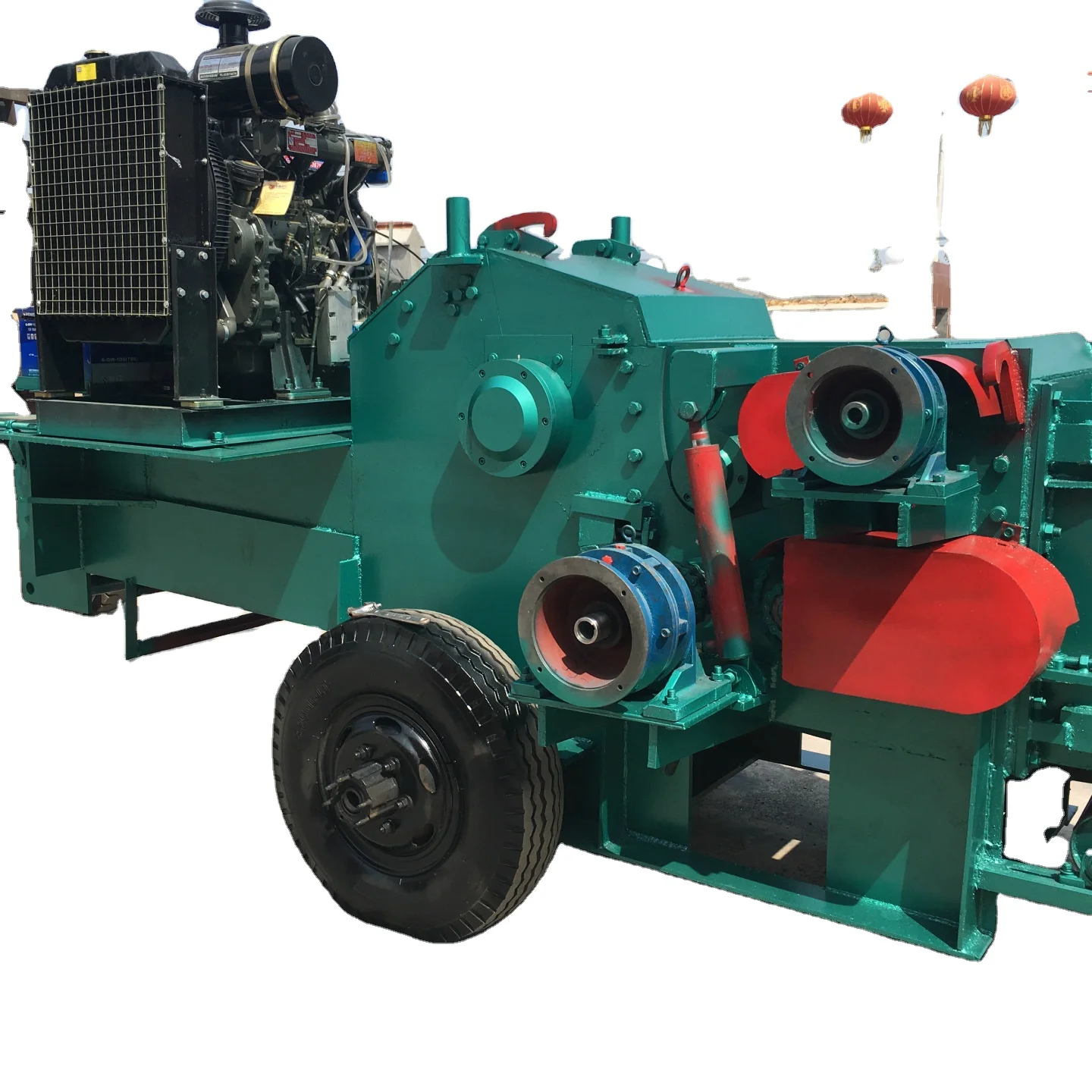 
Hot selling diesel wood chipper shredder / wood chipper machine / wood log chipper machine 