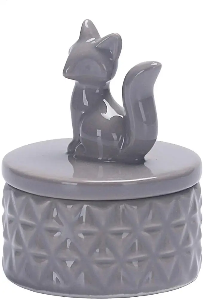 2021 керамическая шкатулка для драгоценностей Lucky cat фарфоровый поднос держатель колец декоративный