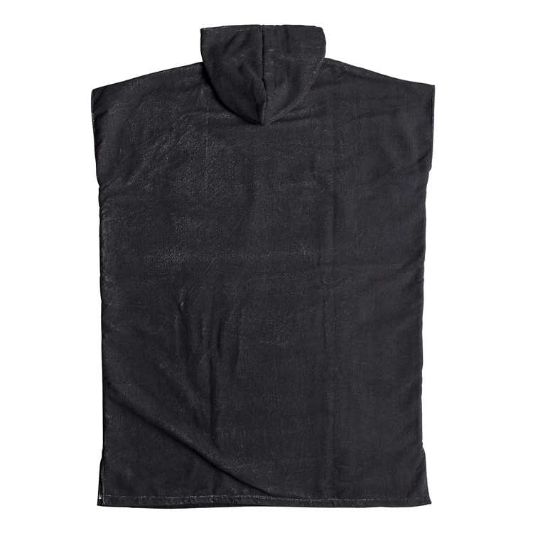 Полотенце-пончо из микрофибры с капюшоном для взрослых