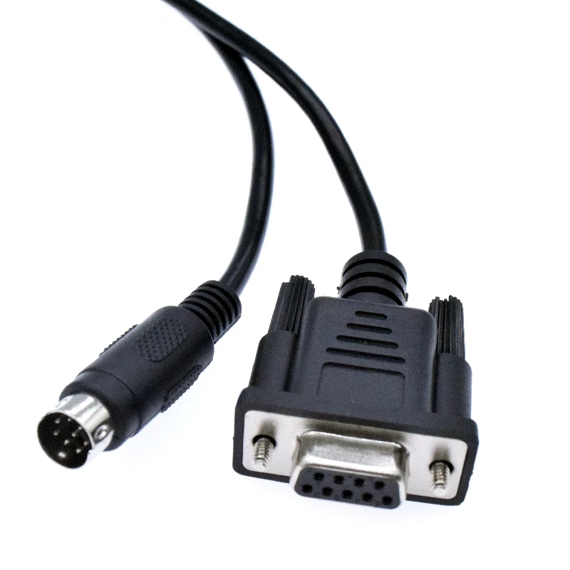 Хорошее качество, кабель DB9-PS2, кабель DB9P «Мама»-«Мини» din8p «папа», черный, 2 м