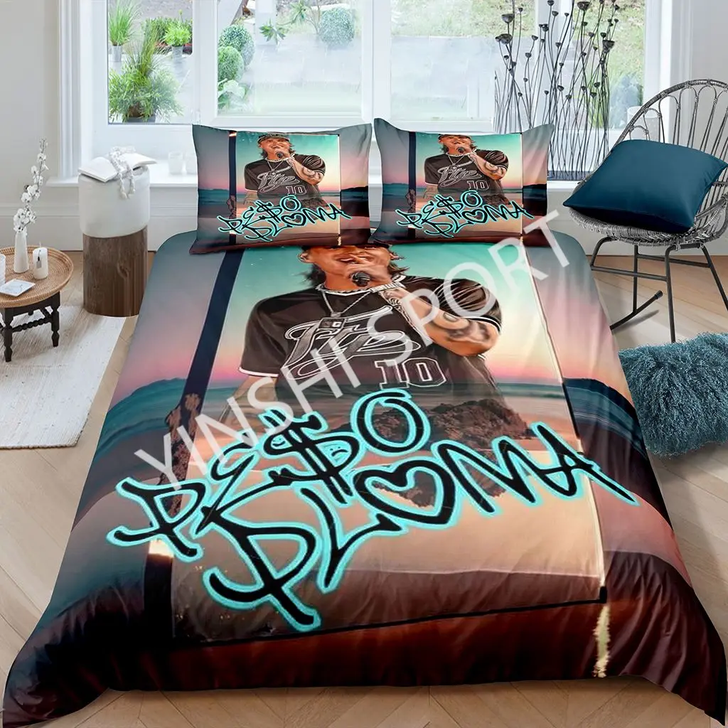 Direct factory  Karol G Peso Bedding Sets Twin Duvet Cover 4 Piece Cute Bed Set For Boys Girls Kid  with1 Duvet Cover +