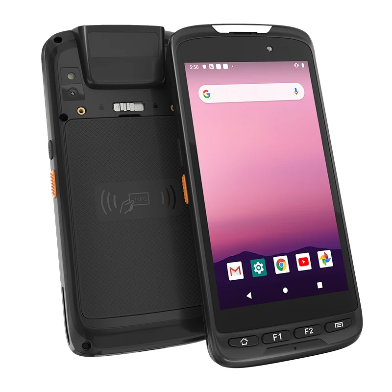 Barcode scanning cheap Android9.0 PDA touch screen IP65 5inch rugged handheld computer