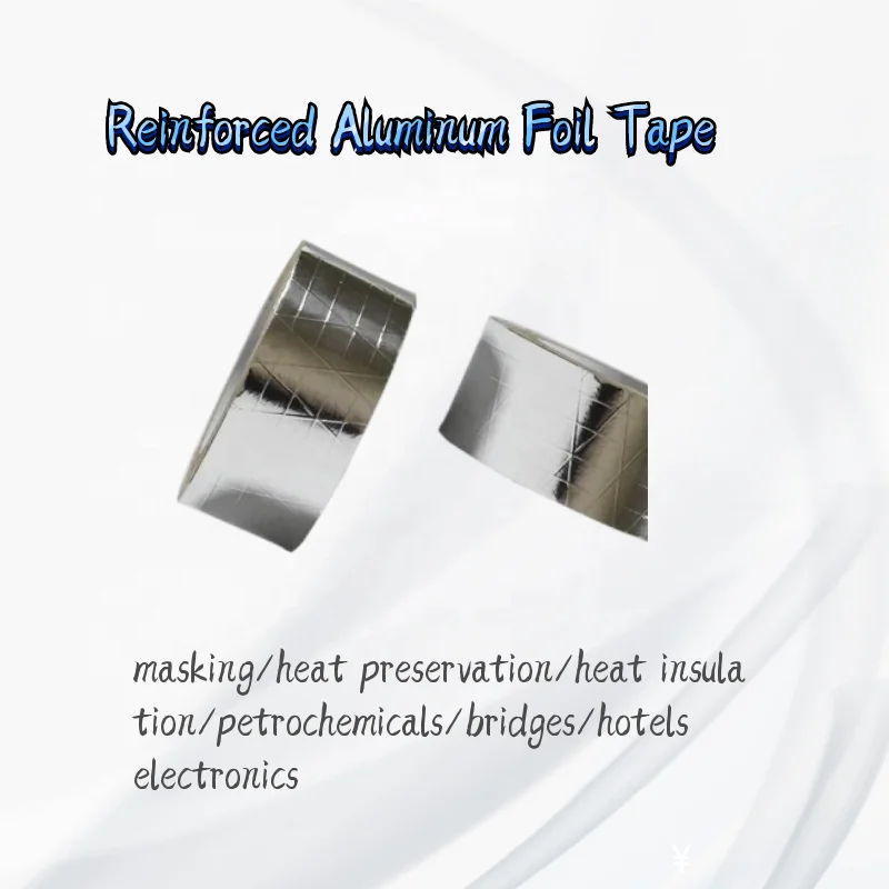 imported glue thermal insulation laminated waterproof Reinforced Aluminium Foil Tape for automobiles