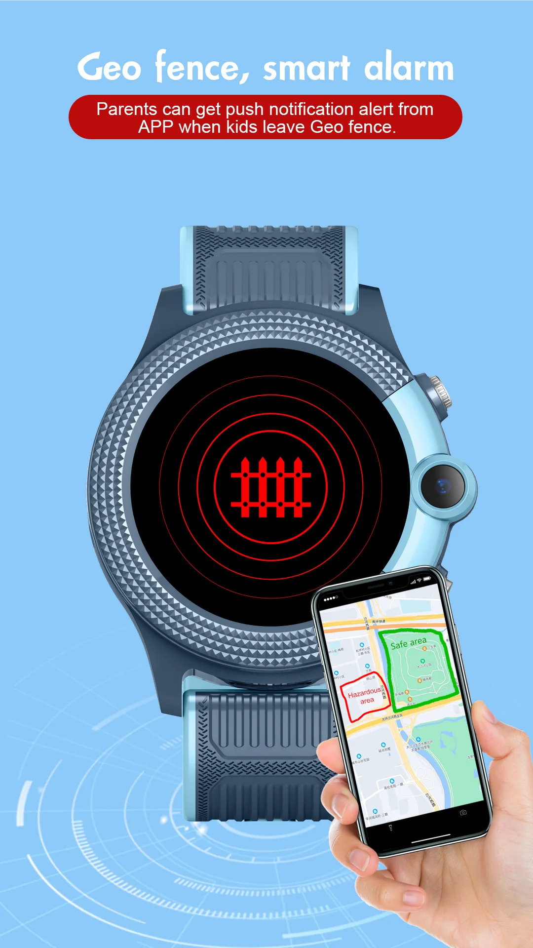 Hot selling Magnetic charging cable SOS Physical Button D36 Smartwatch for kid reloj fitness smart watch rotatable