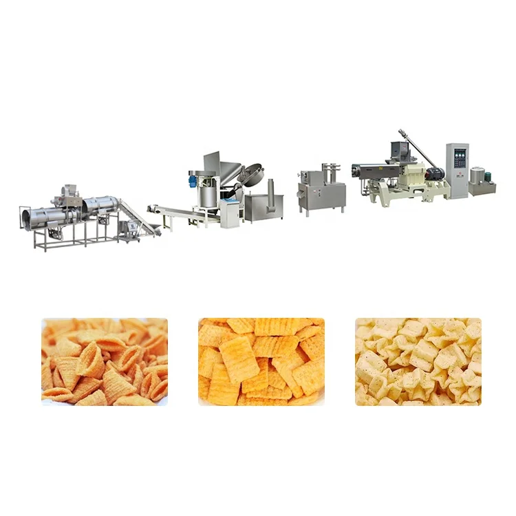 Ultron Corn Puff Snack Packing Machine Corn Puff Snacks Extruded Making Machine Food Processing Line Machinery