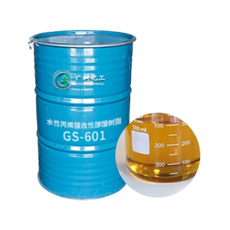 
Waterborne acrylic modified alkyd resin waterproofing emulsion AIR-Drying Long Oil AlkydGS-601 