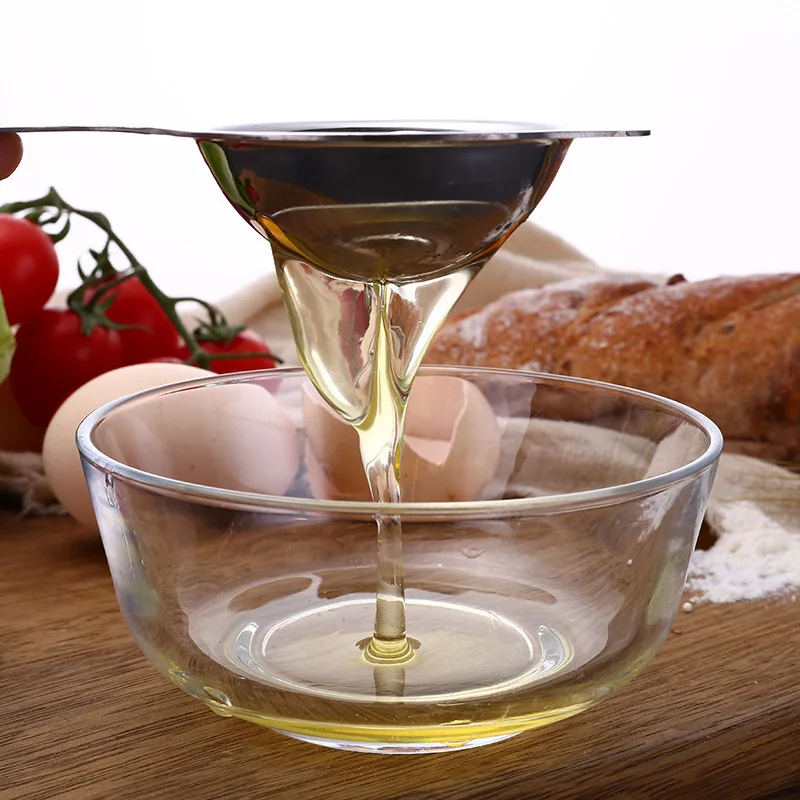 Kitchen Accessories Egg White Separator 304 Stainless Steel Eggs Yolk Filter Gadgets Egg Spoon Divider