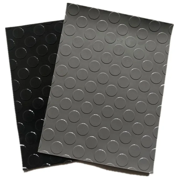 non slip coin leaf anti slip PVC bus mats flooring mats