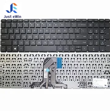 New Laptop Keyboard For Hp Pavilion 15-BS 15-BW Keyboard No Frame Black White