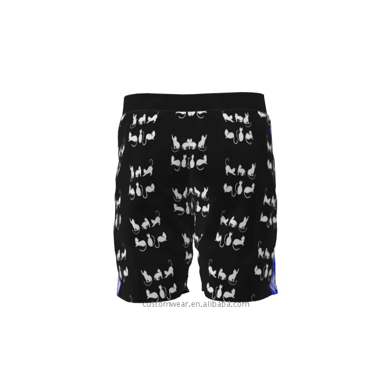 
95% Polyester 5% spandex Custom Made All over printed Mens Shorts 