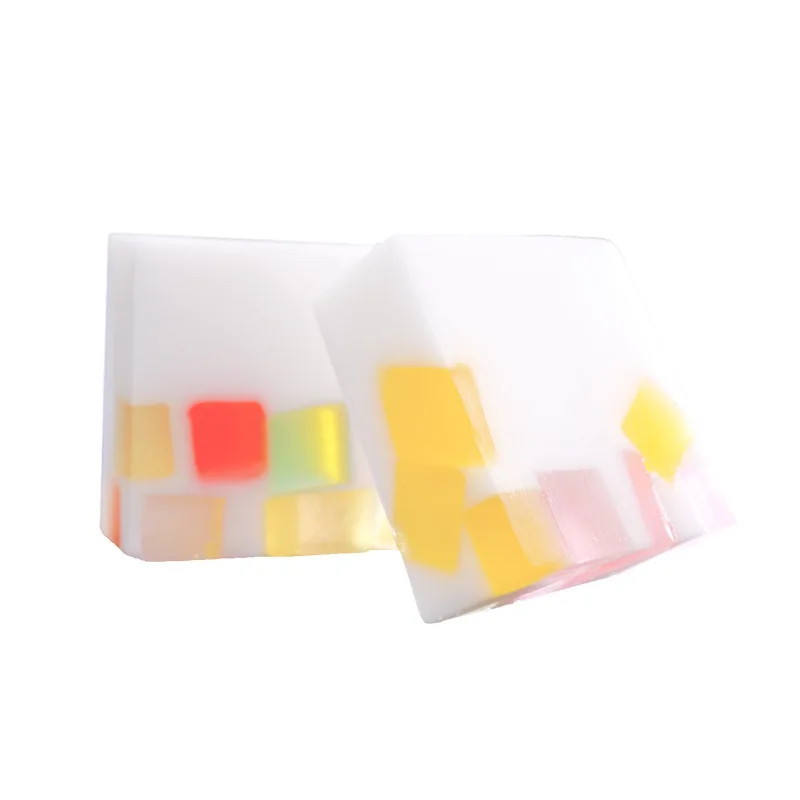 100G Olive Oil Soap Bars Cow Milk Soap Pudding Plant Essential Oil Soap Bar Custom Scented Brightening Tightening Anti Aging