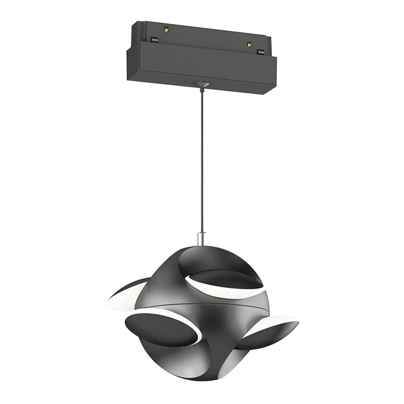 Commercial Led Running Magnetic System Manufacturer Linear Pendant Track Light