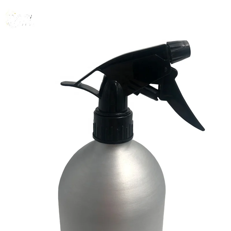 Hot Sale Chinese Trigger Spray 500ml Metal Aluminium Bottle For Pilyvinyl Alcohol Cosmetic Perfume Lotion Shampoo Containers