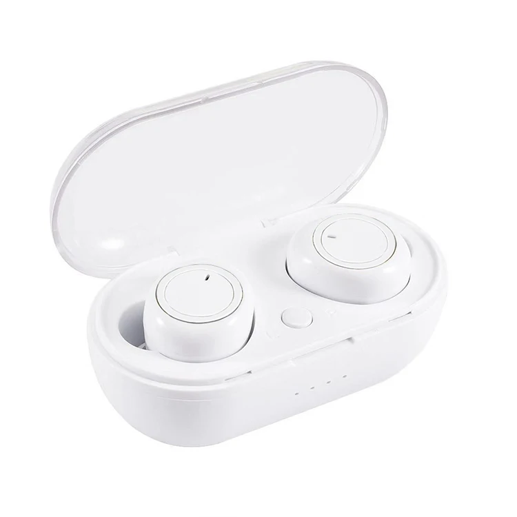 New Y50 bt 5.0 sleep earbud mini wireless music earphone headphone IPX6 smart touch tws waterproof headset