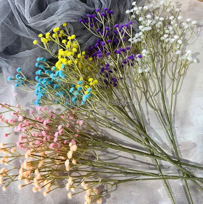 Недорогой свадебный цветок детские дышащие искусственные цветы Гипсофила