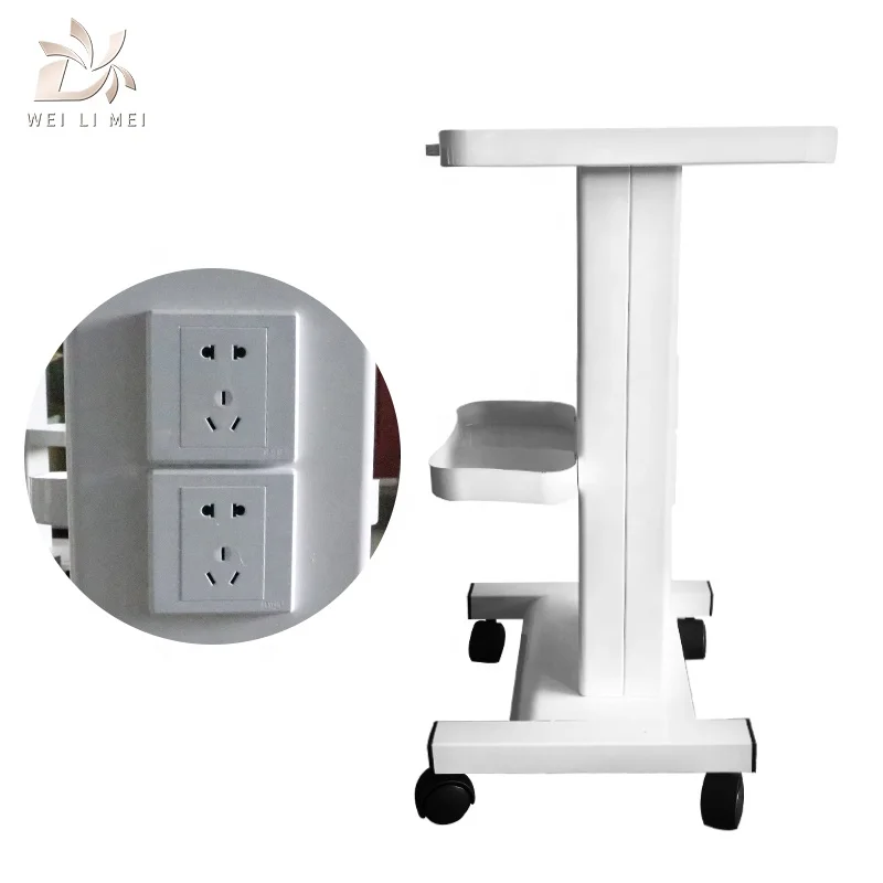 Hot selling Beauty salon Instrument Cart With socket for shop and barber Customized